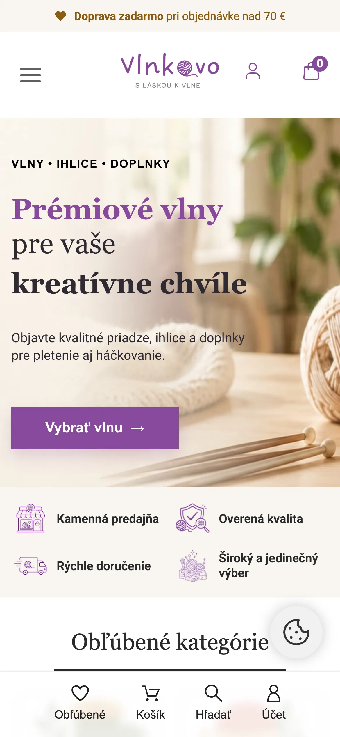 Vlnkovo na mobile: prémiové priadze pre vaše tvorivé chvíle