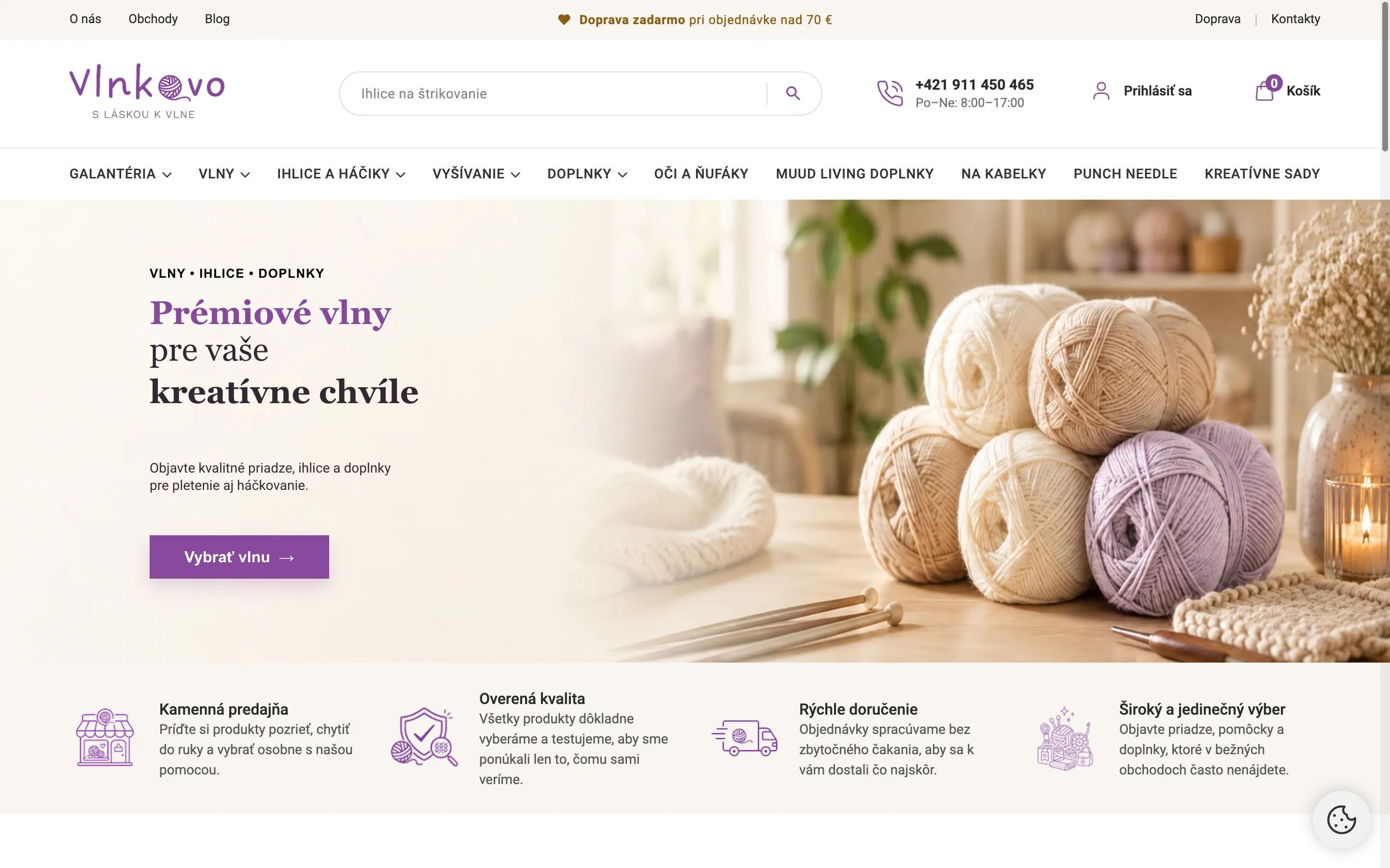 Vlnkovo: screenshot